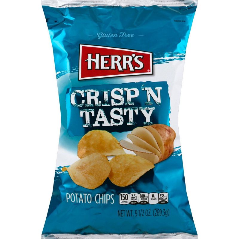 Herr's Original Flavored Crisp 'N Tasty Potato Chips - 10.5oz