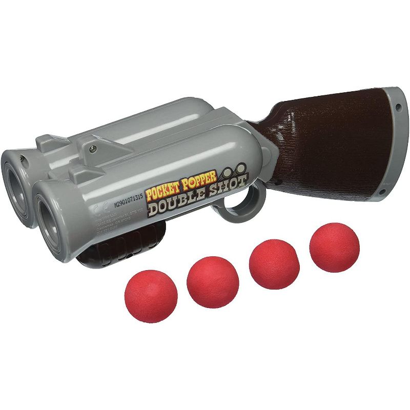 Hog Wild Double Shot Pocket Popper, Shoots Foam Balls!