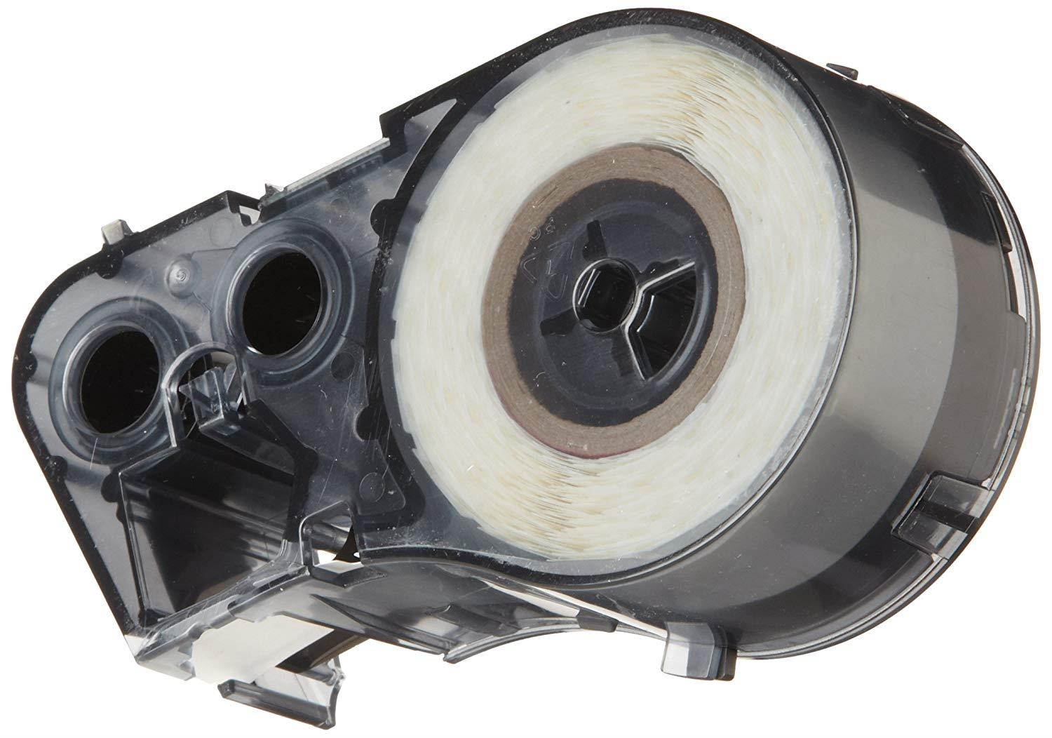 Brady MC-475-422 Polyester B-422 Black on White Label Maker Cartridge, 25' Width x 15/32" Height, For BMP51/BMP53 Printers