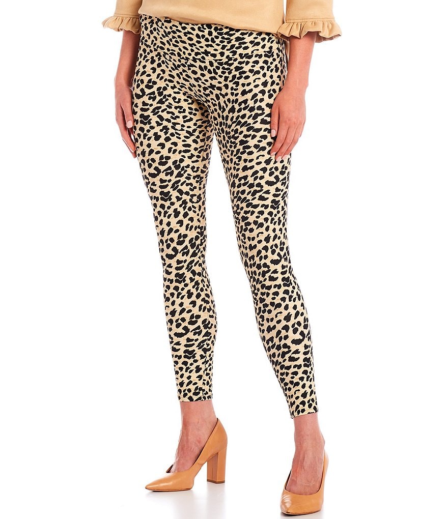 Commando Faux Leather Crocodile-Embossed Legging