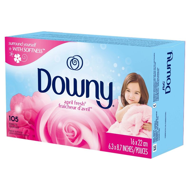 Downy April Fresh Fabric Softener Dryer Sheets 105ct