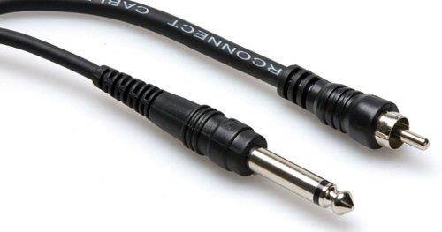 Hosa Rca-1/4'' Phone 10'