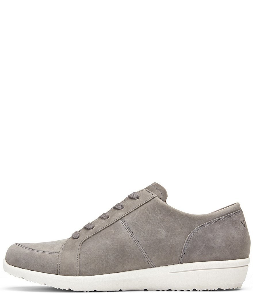 Vionic Abigail Suede Textile Lace-Up Sneakers