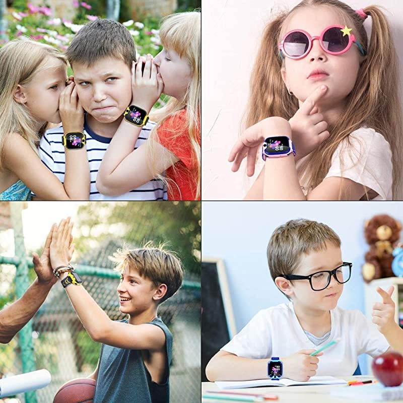 Smartwatch with SIM Card IncludedTwoWay Phone Call Games Camera Music Player 154 inch Touch Screen Boys GirlsChildren Birthday Gift