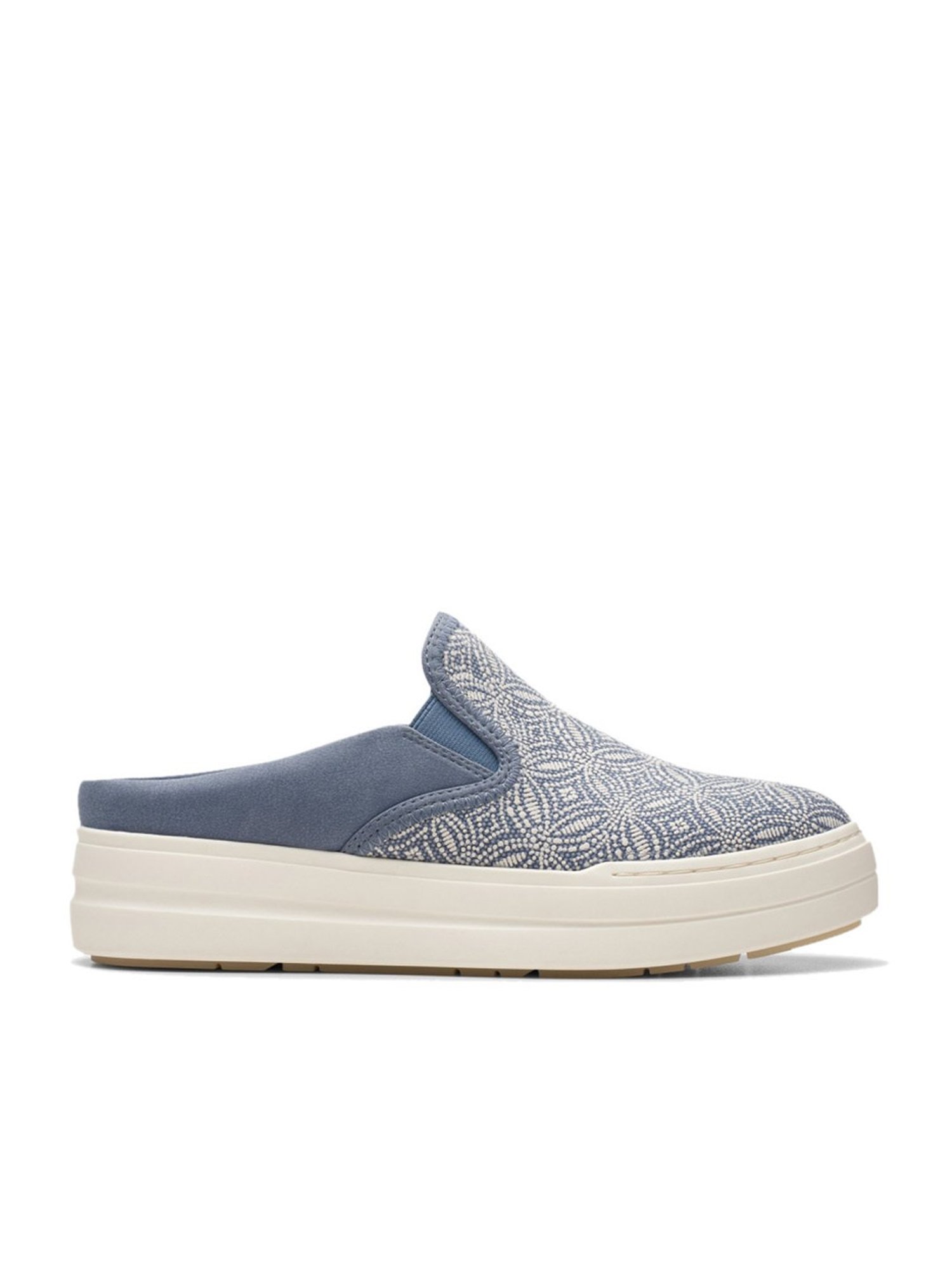 Clarks Women's Audreigh Cove Blue Mule Shoes