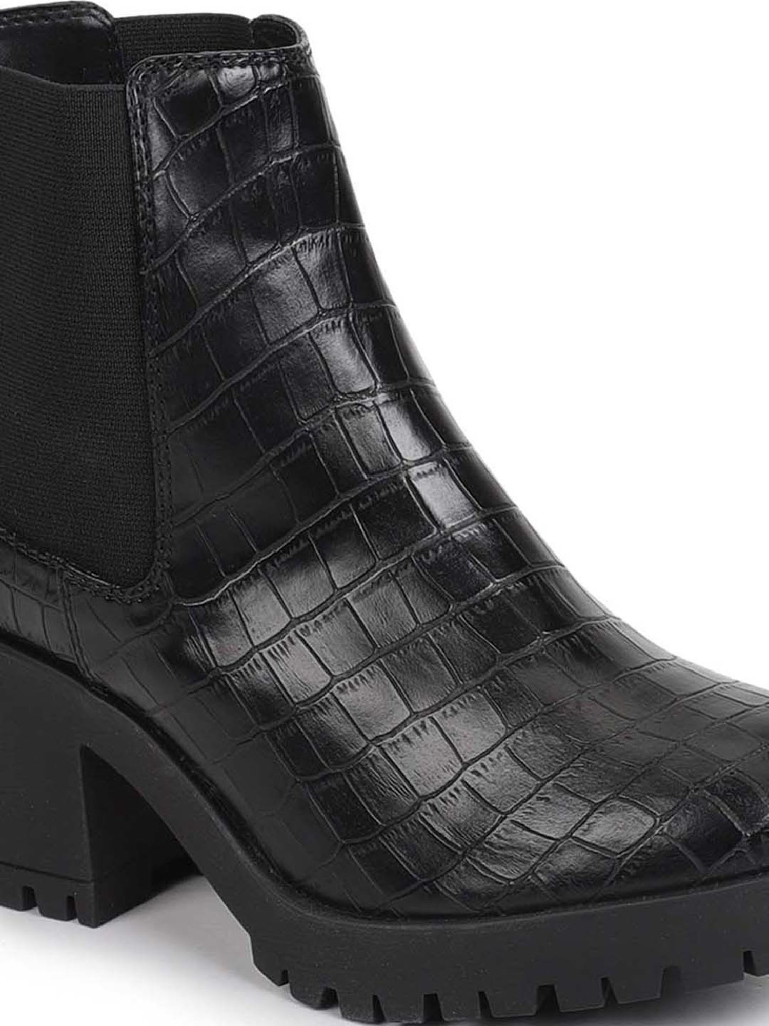 Truffle Collection Women's Jet Black Chelsea Boots