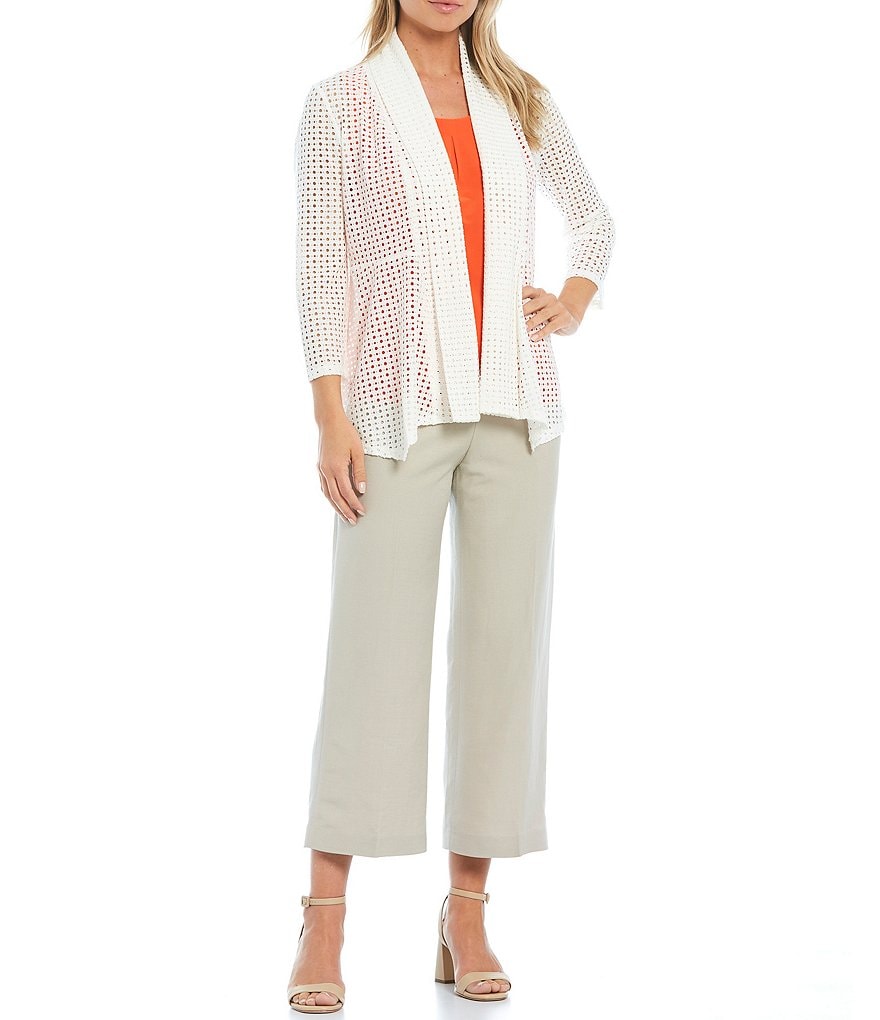 Tahari ASL Charmeuse Solid Blouse