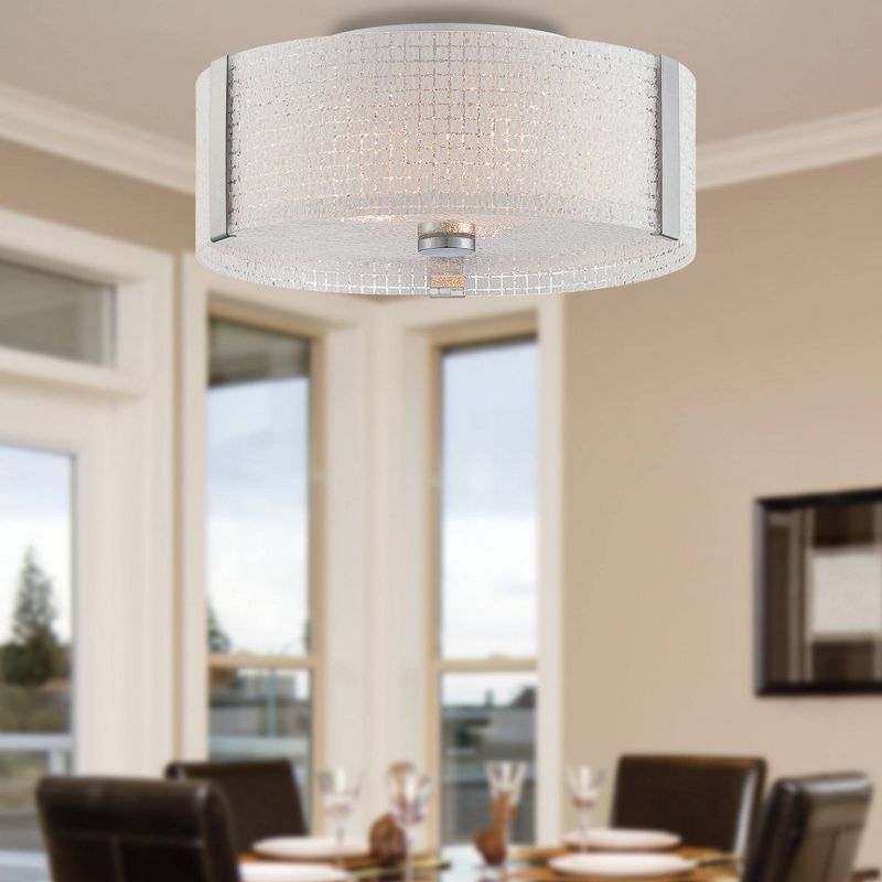 Maso Flush Mounts Wall Lights - Chrome - Lite Source