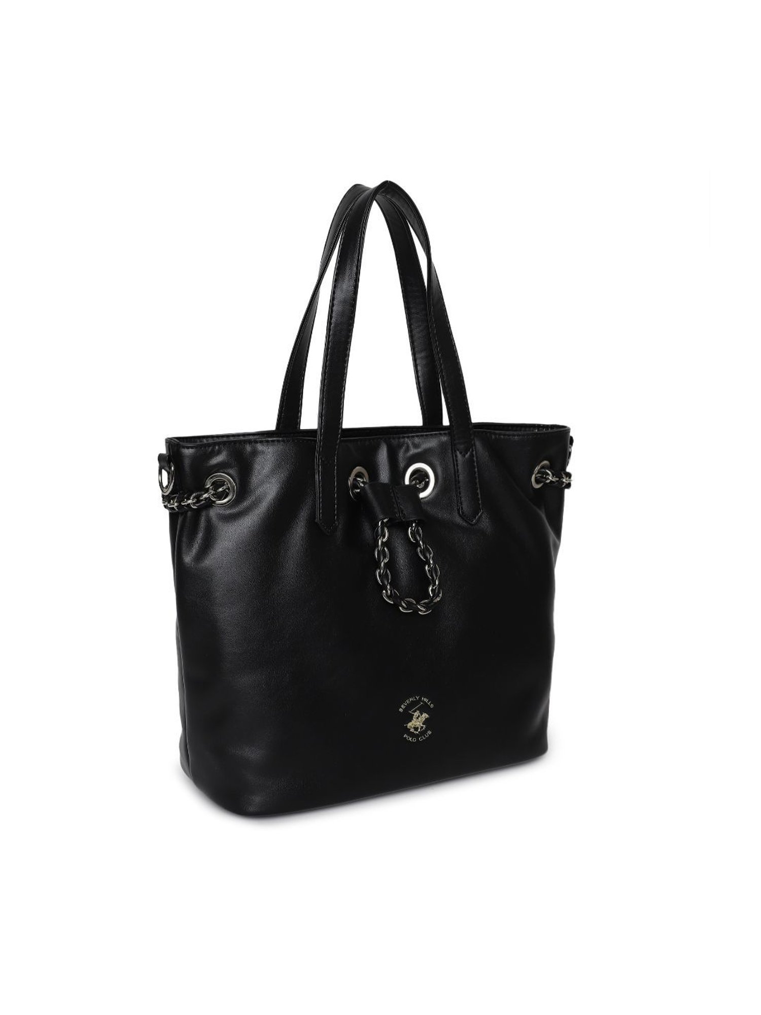 Beverly Hills Polo Club Black Small Tote Bag