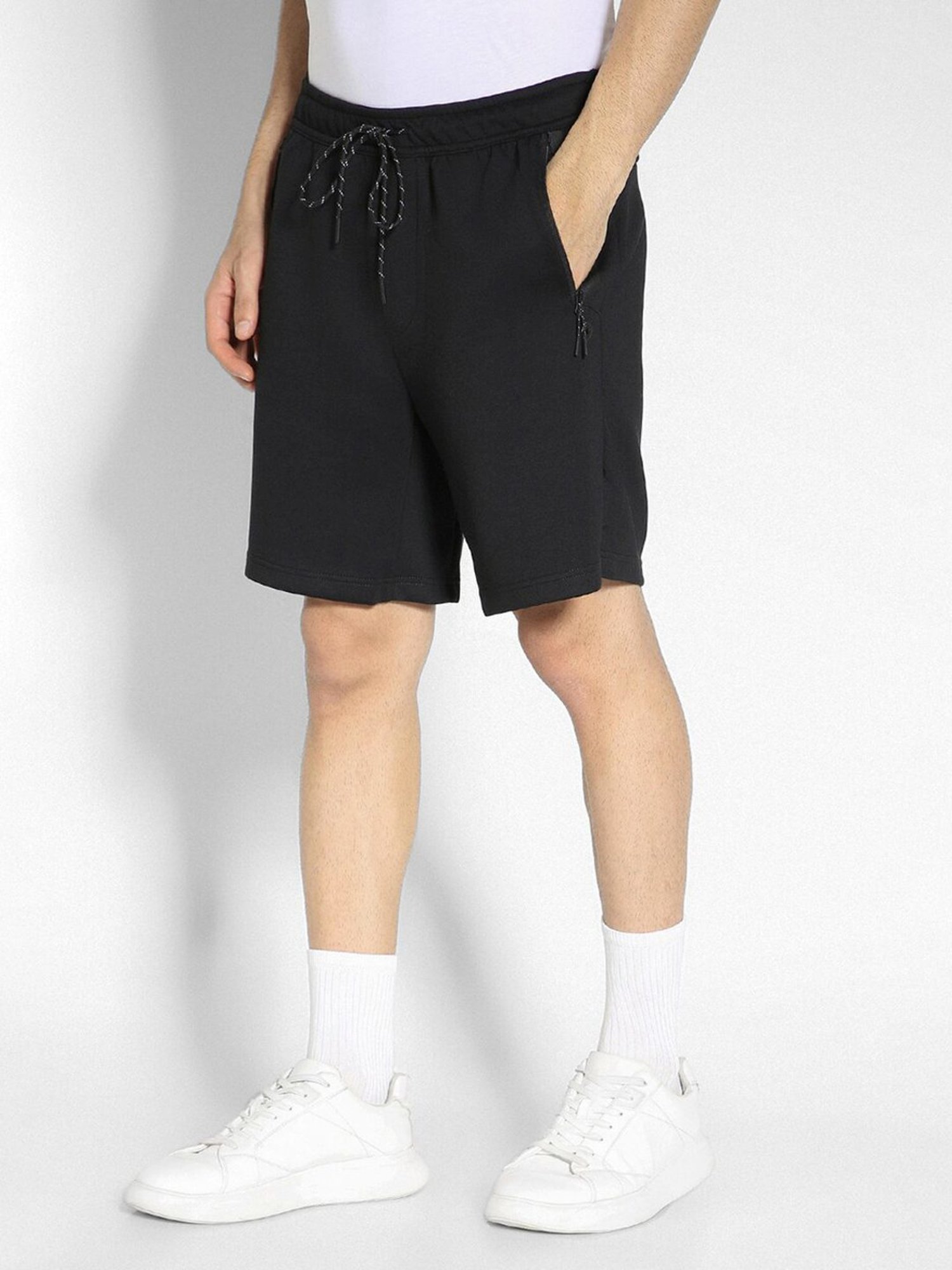 American Eagle Black Regular Fit Shorts