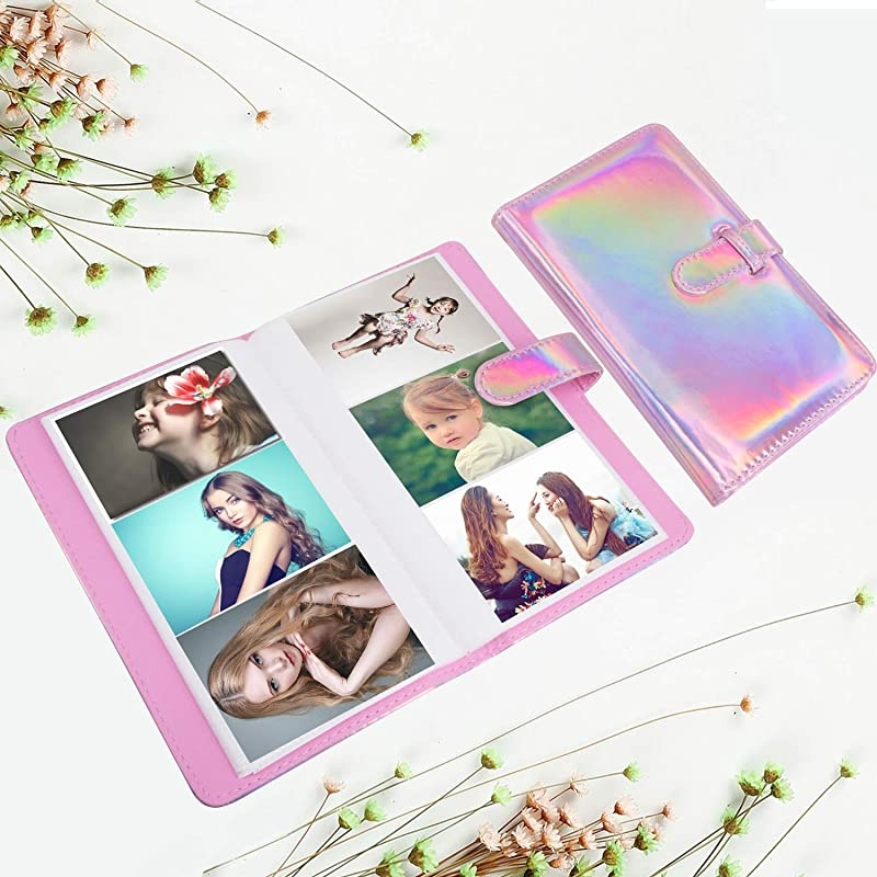 Mini Photo Album Compatible with Fujifilm Instax Mini 7s 8 8+ 9 25 26 50s 70 90 Film Polaroid PIC300 Z2300 Film 2