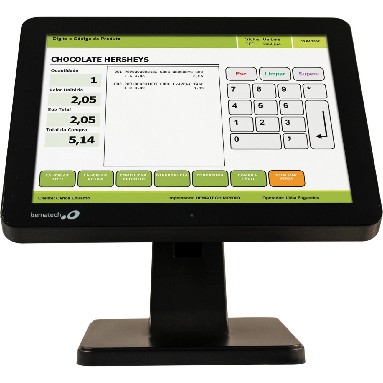 Logic Controls SB1015 POS Terminal
