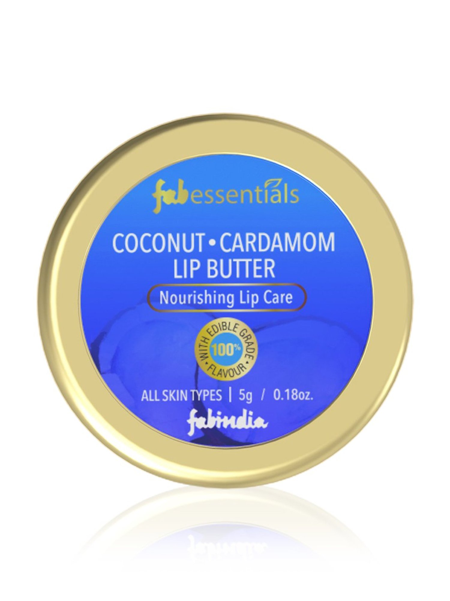 Fabessentials Coconut & Cardamon Lip Butter - 5 gm