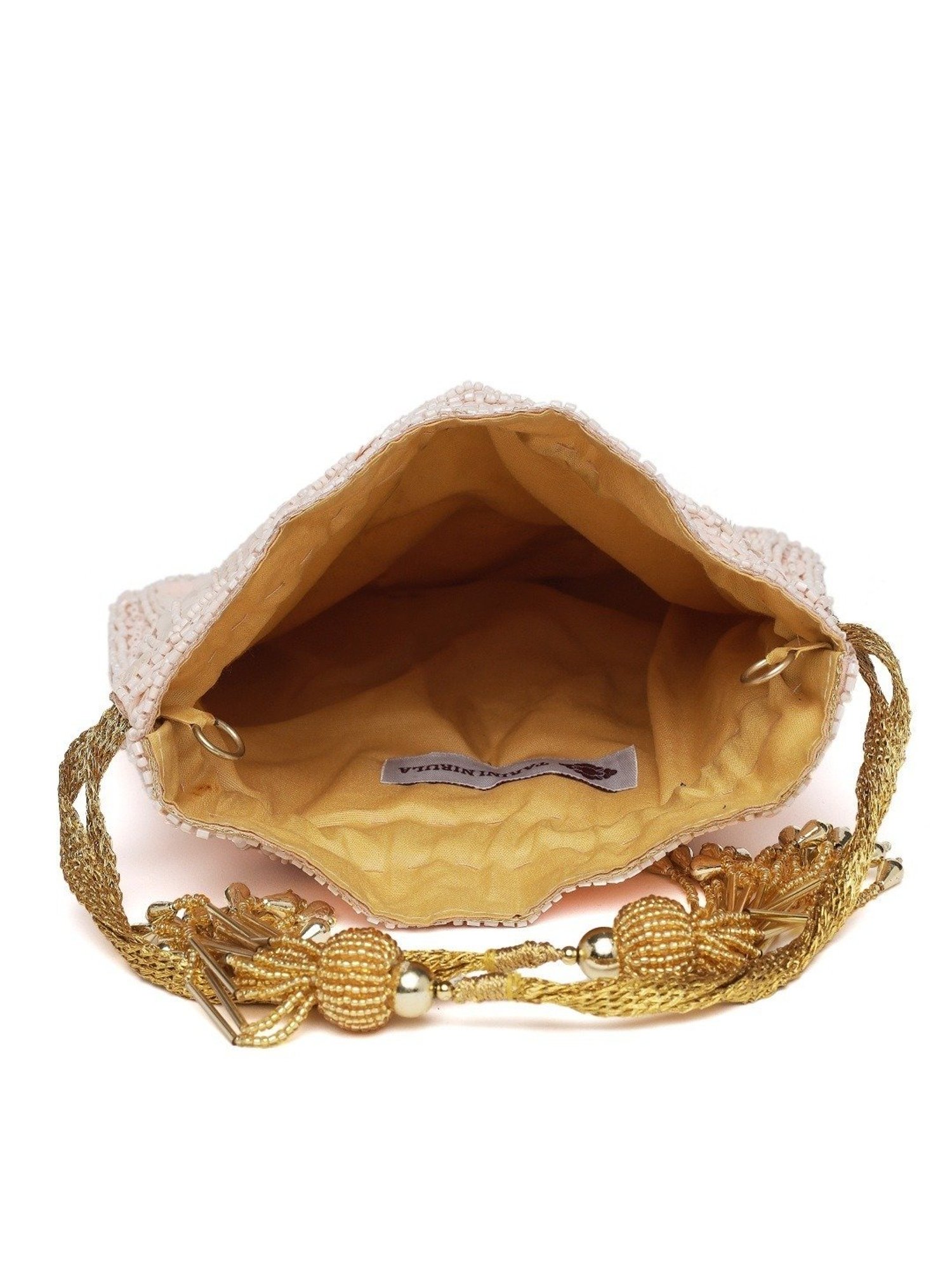 Tarini Nirula Pink Embellished Small Potli