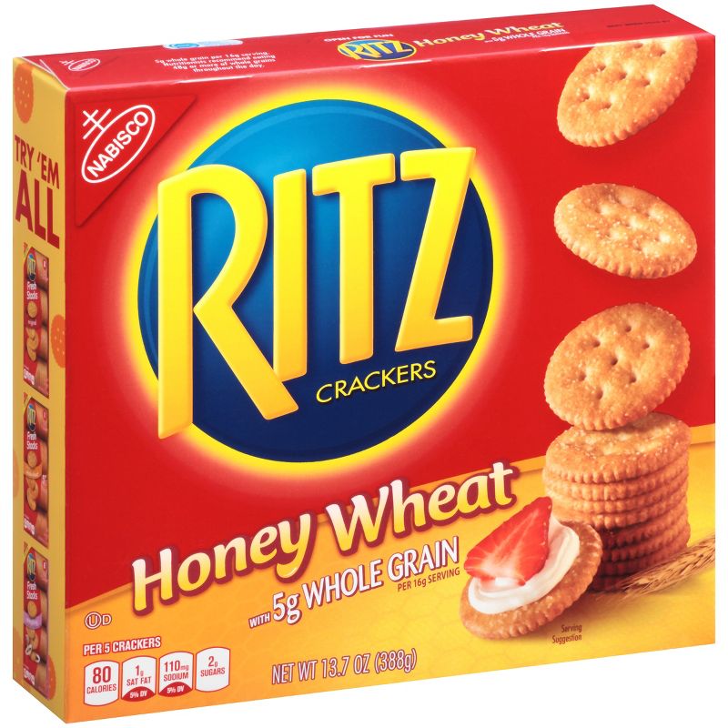 Ritz Honey Wheat Crackers - 13.7oz