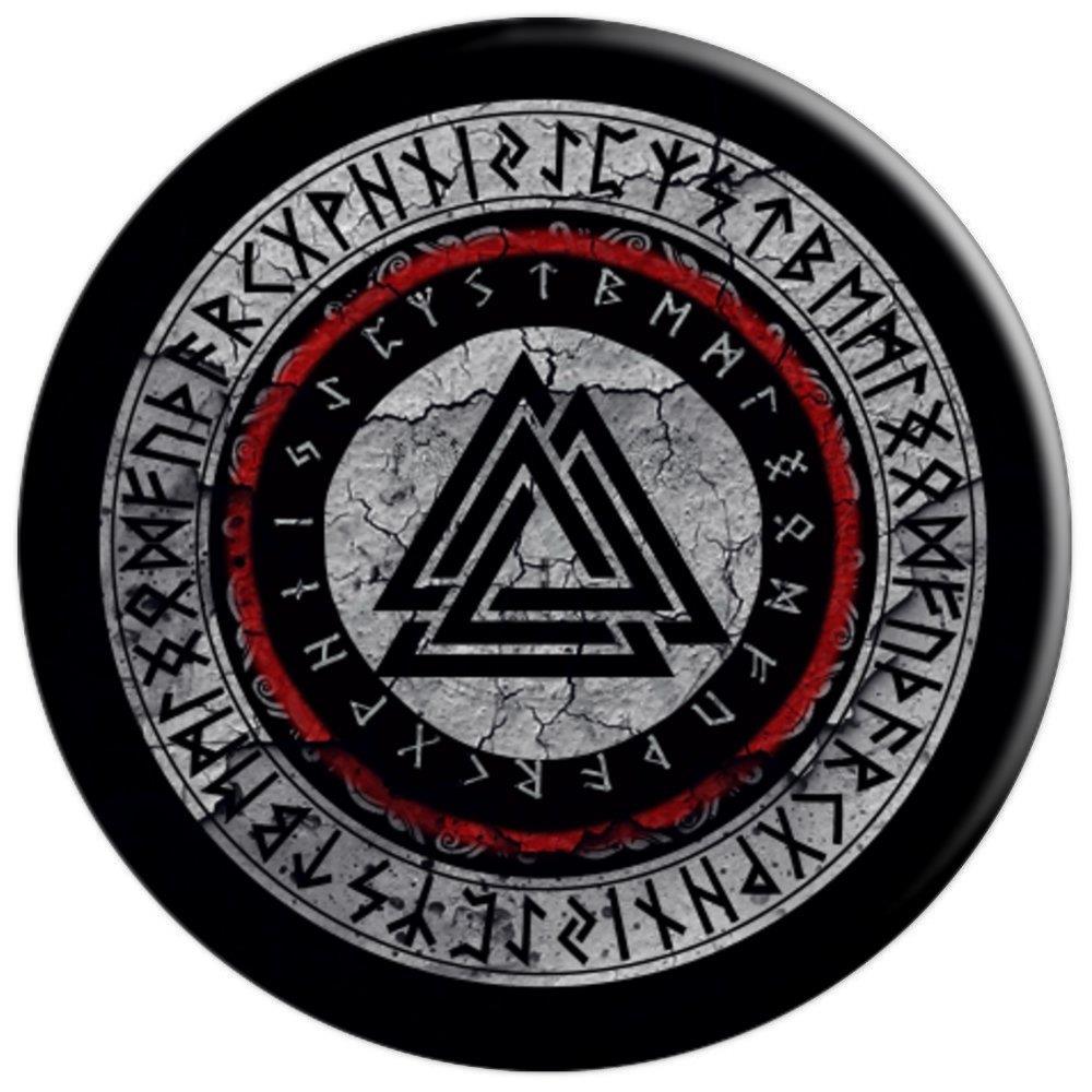 Viking Style PopSockets Grip Valknut Odin Thor Valhalla - PopSockets Grip and Stand for Phones and Tablets
