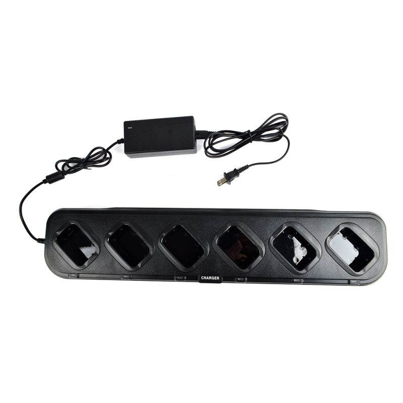 6-Way Multi Unit Radio Battery Charger for BaoFeng Two Way Radio UV-82 UV-82C UV-82L UV-82X UV-82HP UV-8D Walkie Talkie