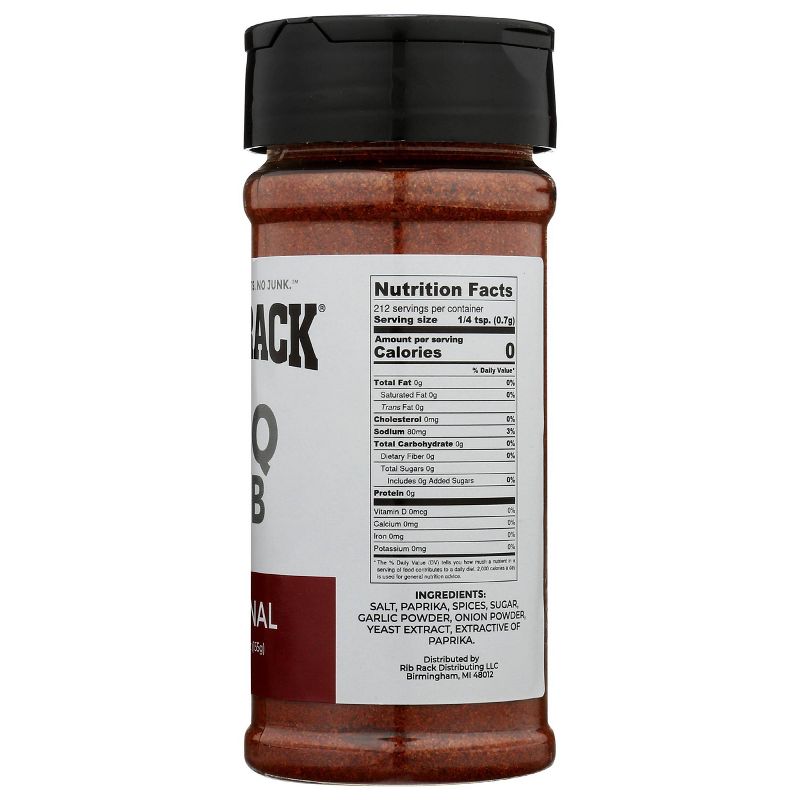 Rib Rack Original Dry Rub - 5.5oz