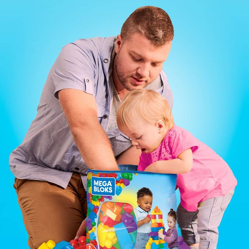 Mega Bloks First Builders Big Building Bag - Classic 80pc