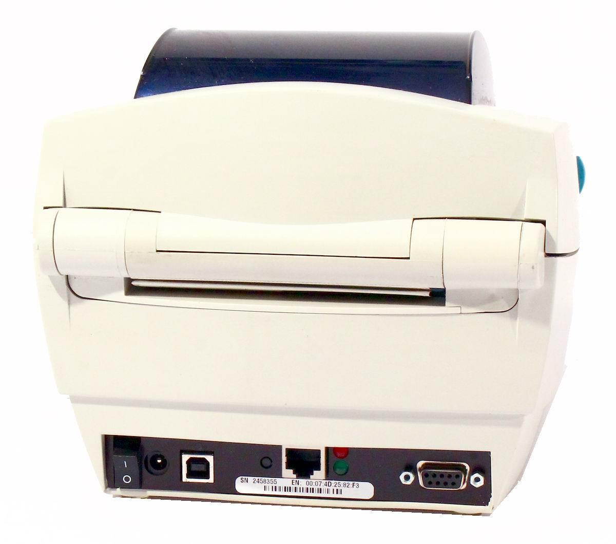 Zebra LP2844 120599-016 Direct Thermal Barcode Label Printer Serial USB Network Peeler 200DPI