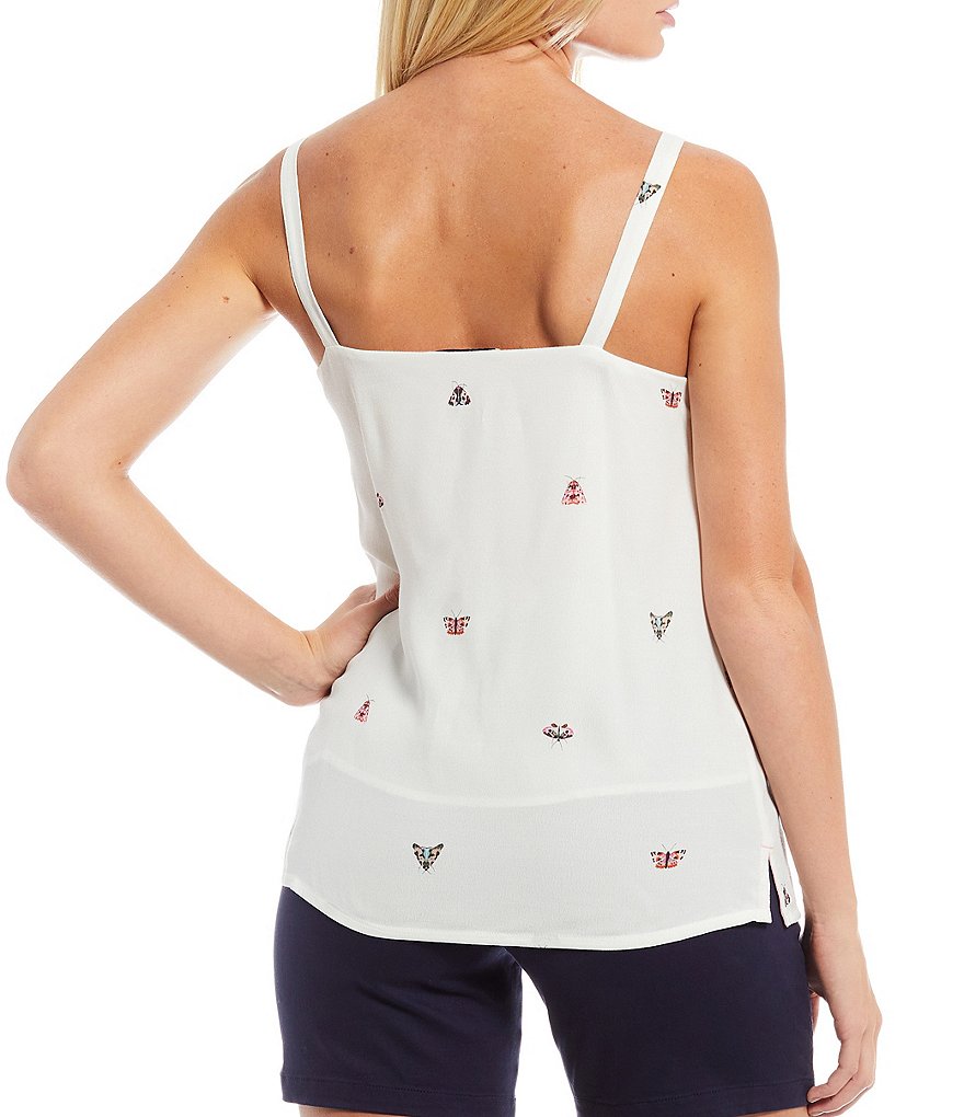 Joules Woven Kyra Butterfly V-Neck Tank