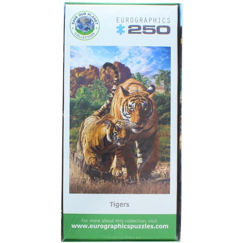 Eurographics Inc. Tigers 250 Piece Jigsaw Puzzle