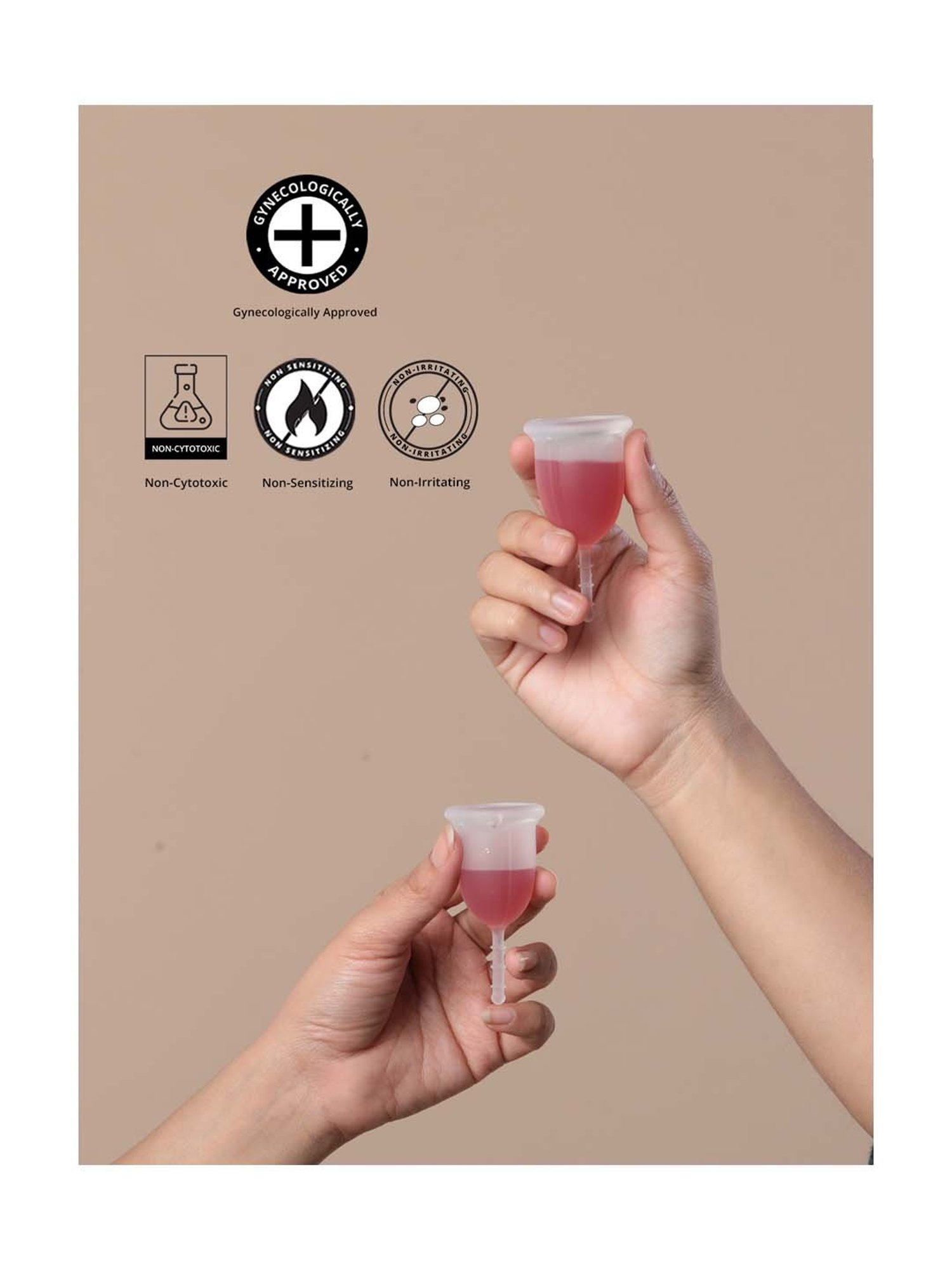 Namyaa Ultra Soft Medium Reusable Menstrual Cup - 50 gm