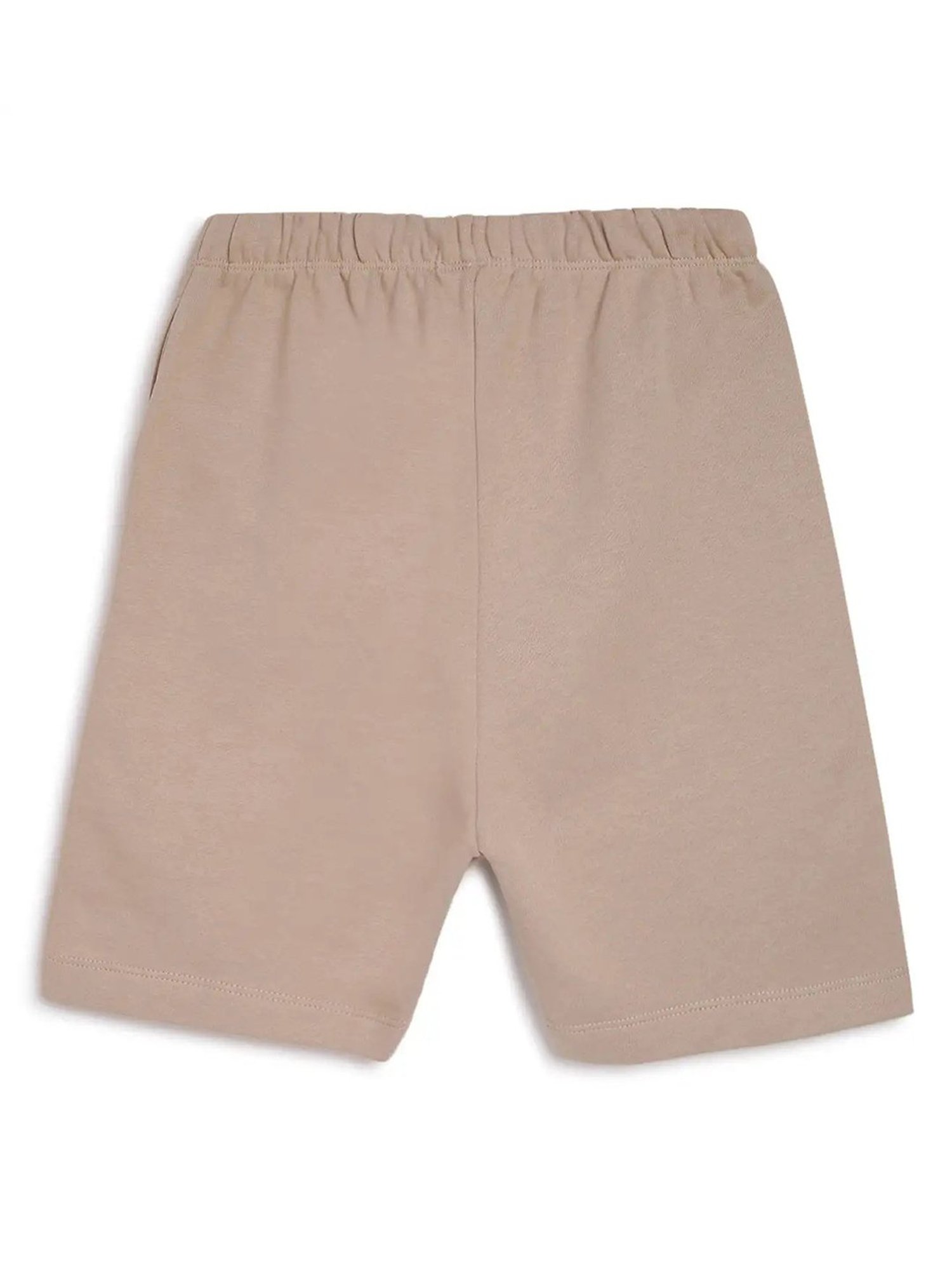 Calvin Klein Jeans Kids Beige Logo Print Shorts