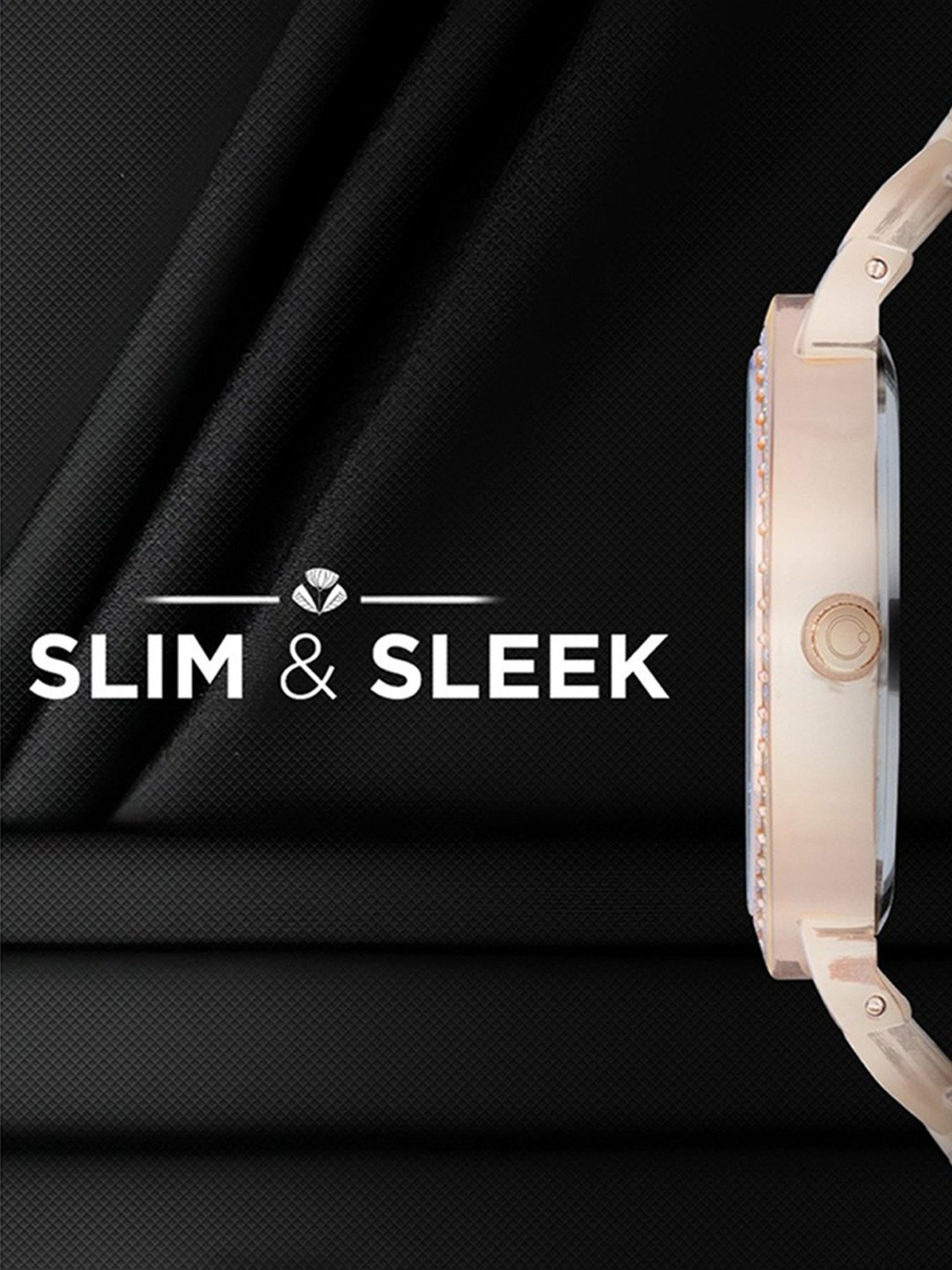 Carlington Iconic 2037 RoseGold Analog Watch for Women