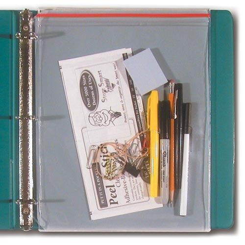 StoreSMART - Supply Zipper Case for 3-Ring Binders - 25-Pack - Vinyl Plastic - VH309-25