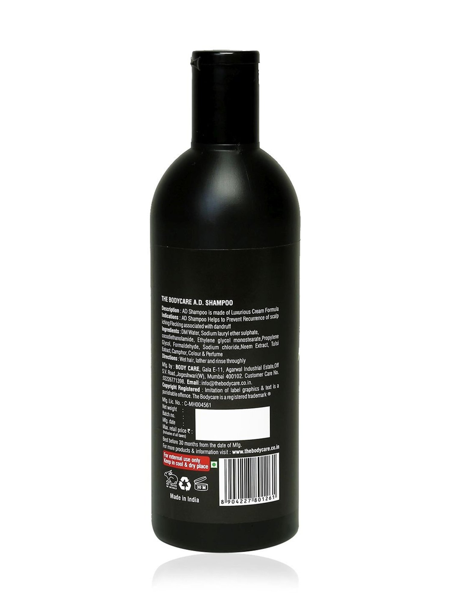 The Body Care A.D Premium Shampoo - 400 ml