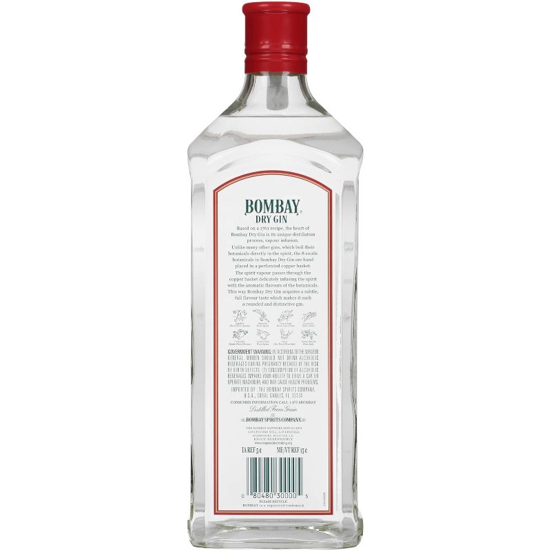 Bombay London Dry Gin - 1.75L Bottle