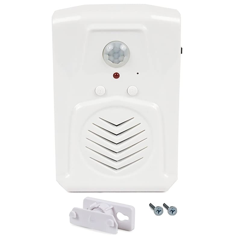 Motion Activated Voice Player - Recordable, Built-in Microphone &ndash; Independent Living, Point of Sale Advertising, Door Greeter, Entry Alert
