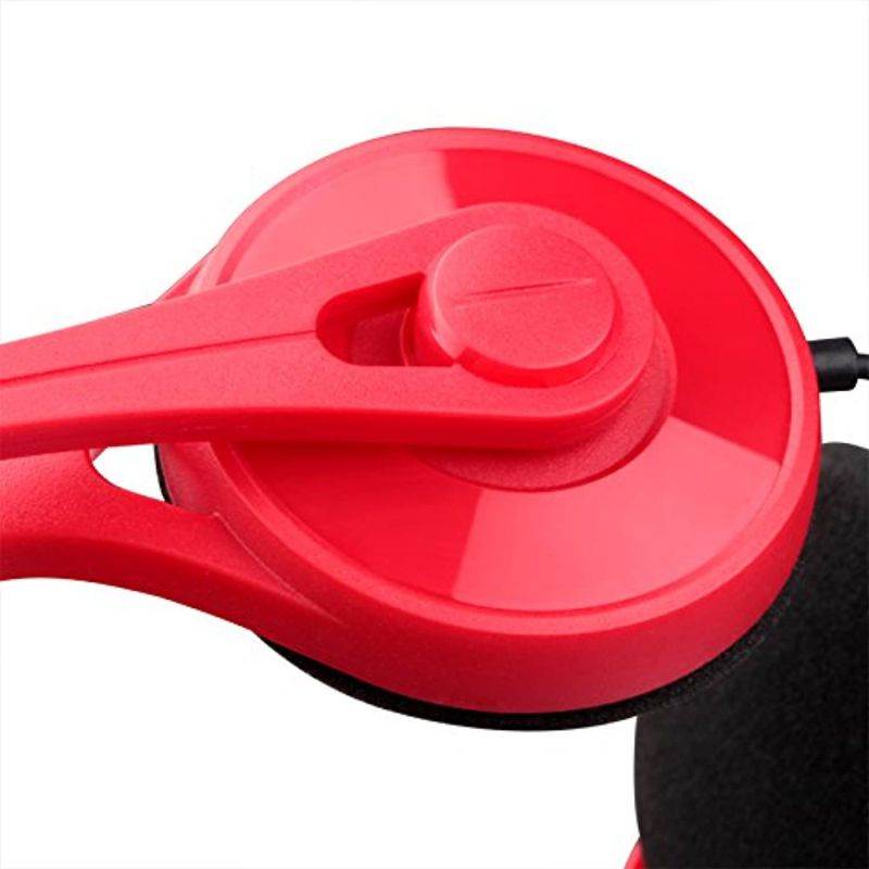 Edifier K550 Super-Light Computer Headset for Communication, Perfect for Call Center or Reception - Red