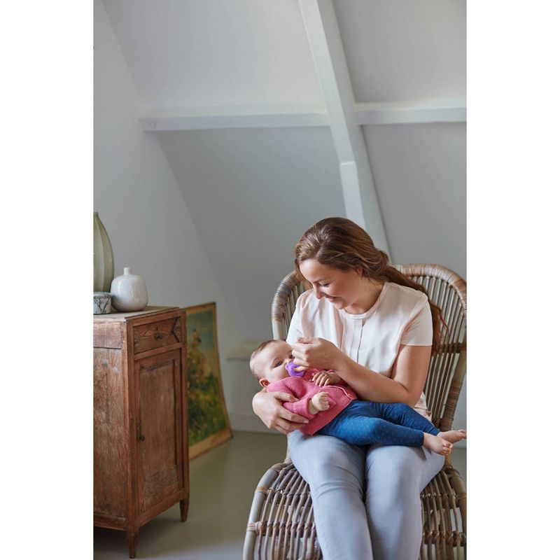 Philips Avent Soothie Shape 0-3m - Pink/Purple - 4pk