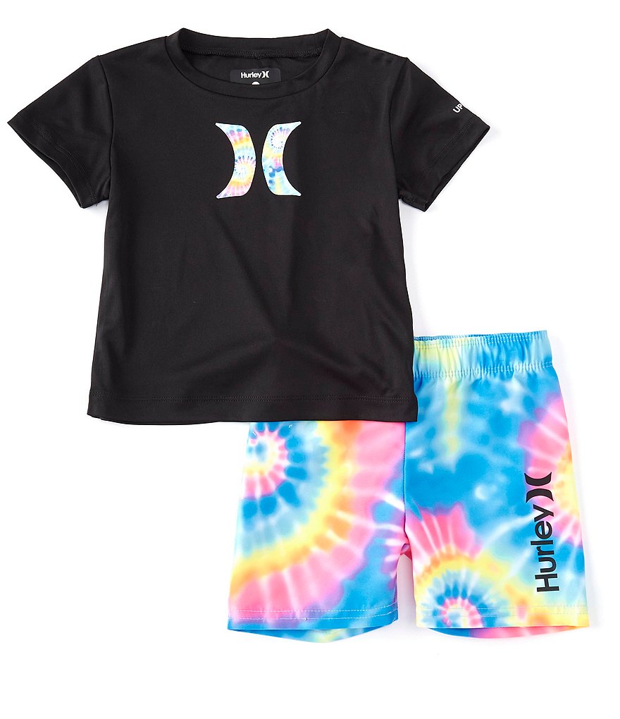 Tea Collection Baby Boys 3-24 Months Long-Sleeve Pineapple Print Rashguard Swimsuit