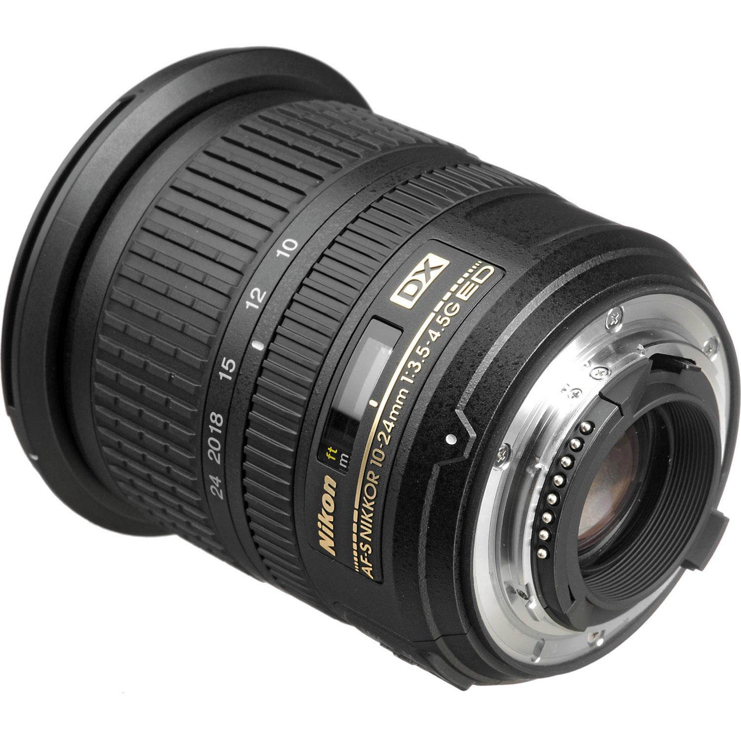 Nikon AF-S DX 10-24MM F/3.5-4.5G ED Nikkor Lens for Nikon Digital SLR Cameras