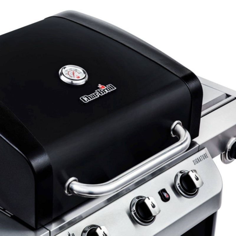 Char-Broil 3-Burner Gas Grill #463348017 - Black