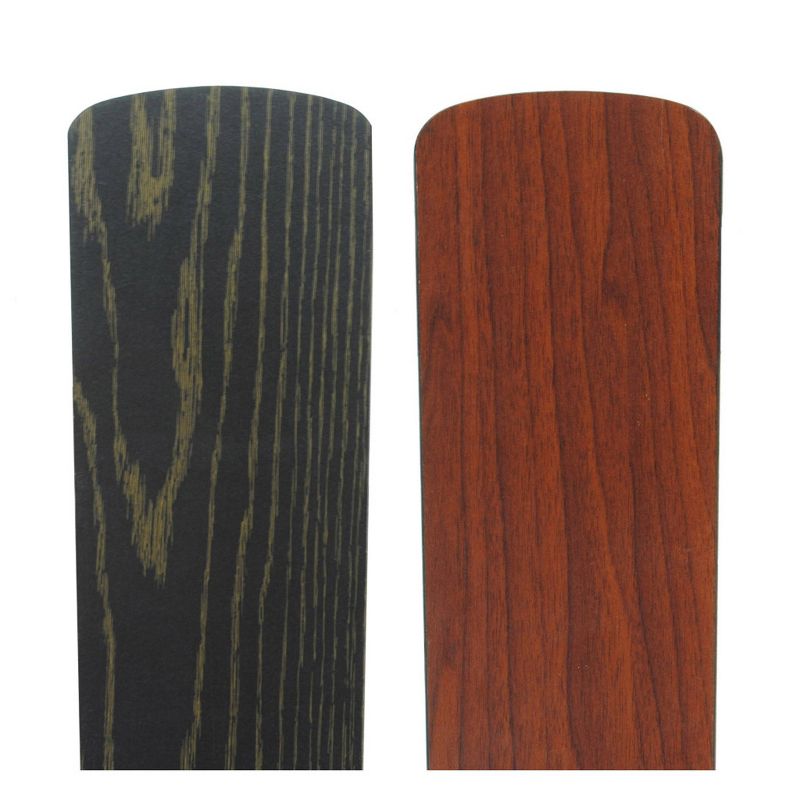 52" Casa Vieja Modern Rustic 3 Blade Ceiling Fan with Remote Brushed Nickel Natural Wood House Bedroom Living Room Home Kitchen