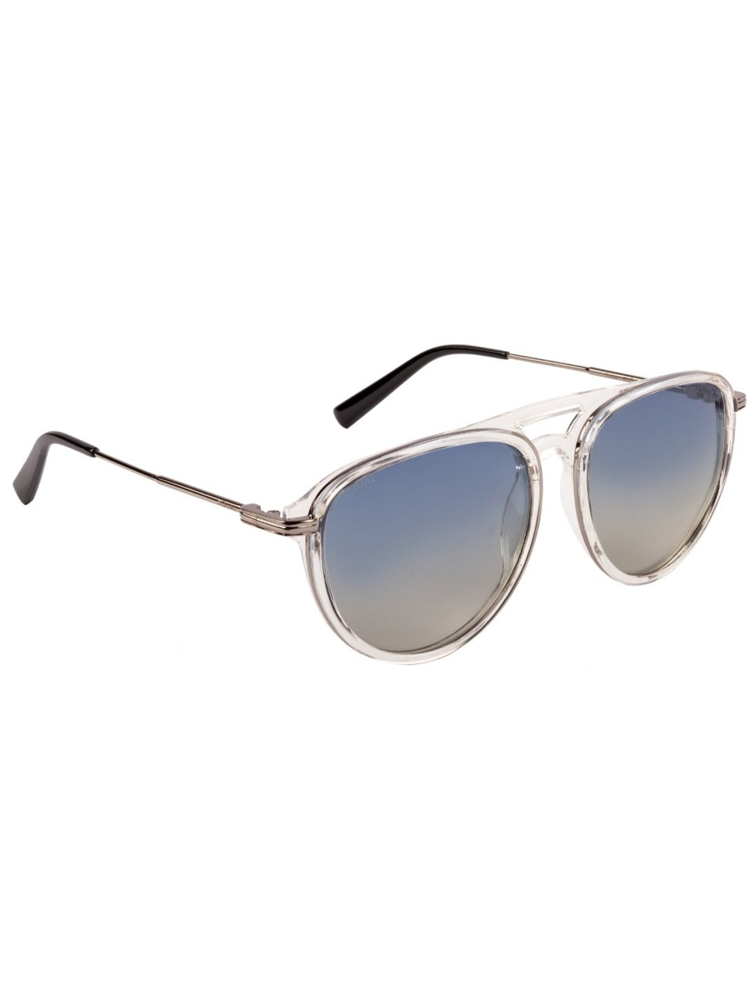 Equal Blue Aviator Unisex Sunglasses