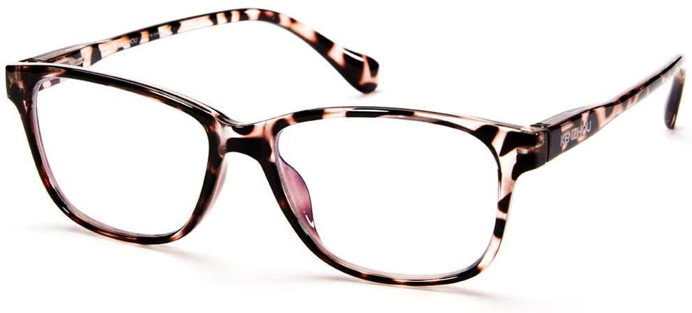 Blue Light Blocking Computer Glasses for Women 1 Pack Anti Eyestrain