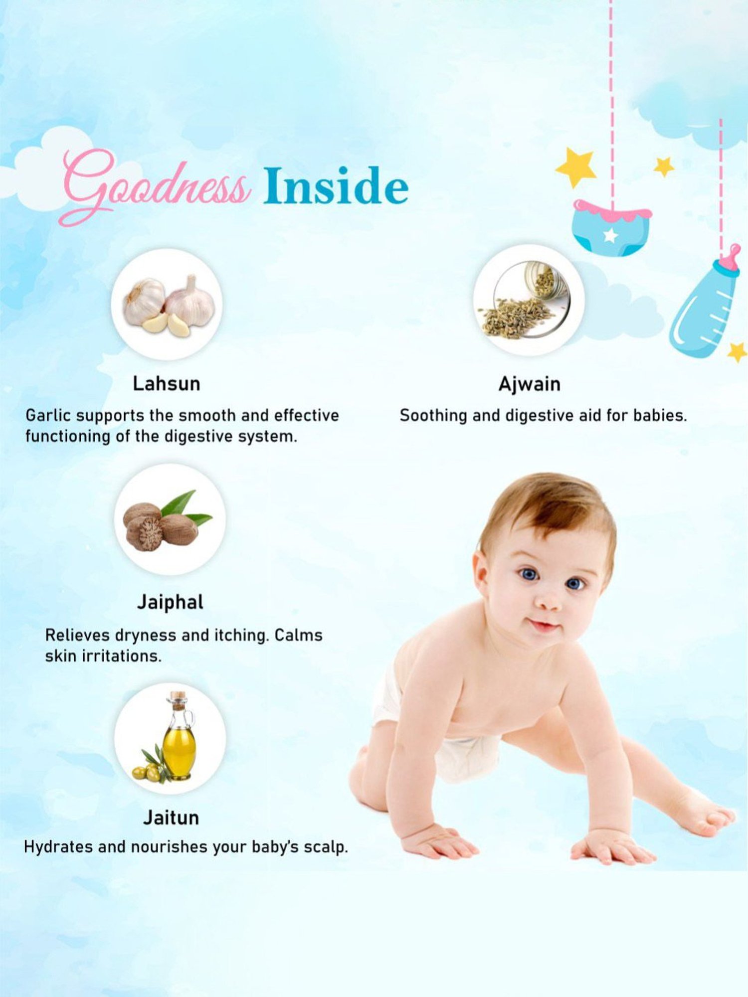 TNW-The Natural Wash Baby Rash Cream - 50 gm