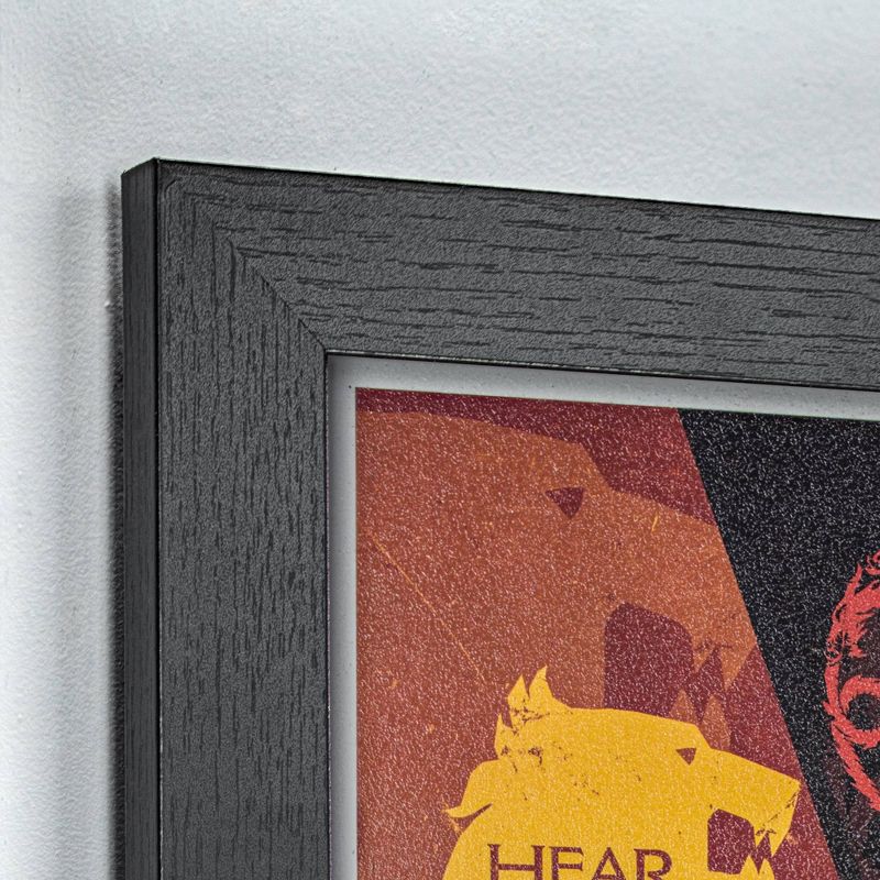 Licensed Game of Thrones Siglis Wall Art Yellow/Red/Black - Crystal Art Gallery