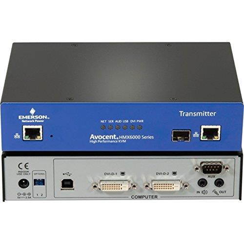 Vertiv Avocent HMX6200R-001 HMX6200R - IP KVM Receiver| USB 2 RX Dual DVI-D Audio SFP
