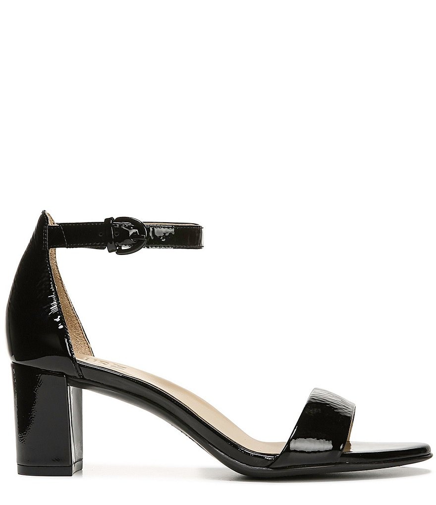 Naturalizer Vera Patent Leather Ankle Strap Dress Sandals