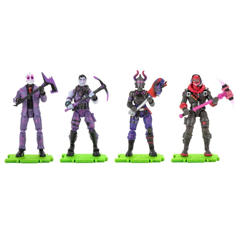 Fortnite Squad Mode & Dark Legends Action Figure 4pk