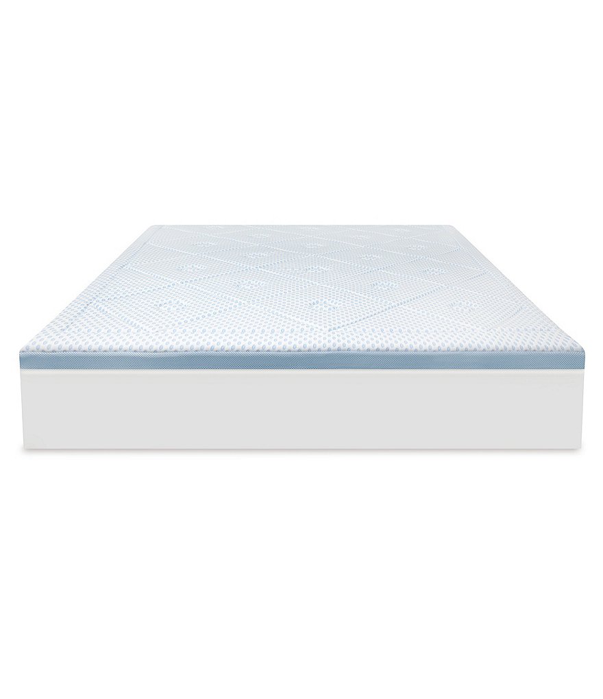 Sensorpedic SensorCOOL 3#double; Quilted Gel-Infused Memory Foam Bed Topper