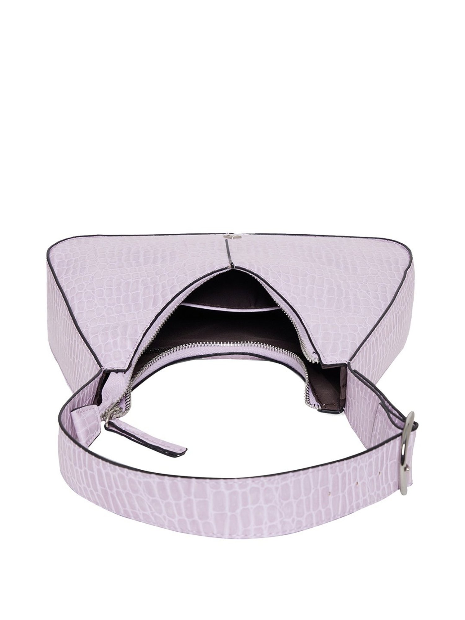 Call It Spring RETROH530 Purple Textured Medium Hobo Handbag