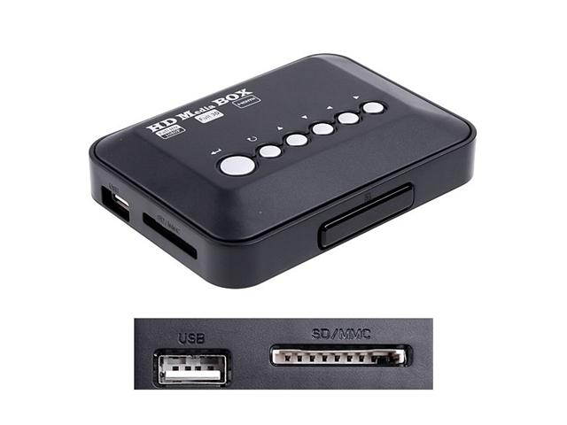 1080P HD USB HDMI SD/MMC Multi TV Media Player RMVB MKV,1080P Full HD Media Player w/ HDMI/USB/AV/YPrPb/SD