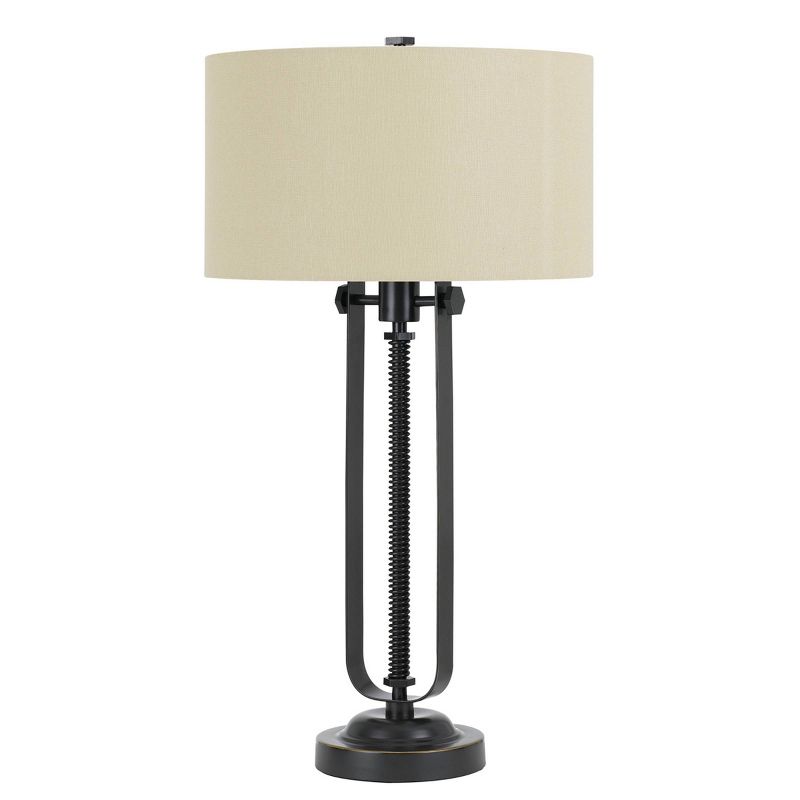 30" Adjustable Metal Latina Table Lamp Dark Bronze - Cal Lighting